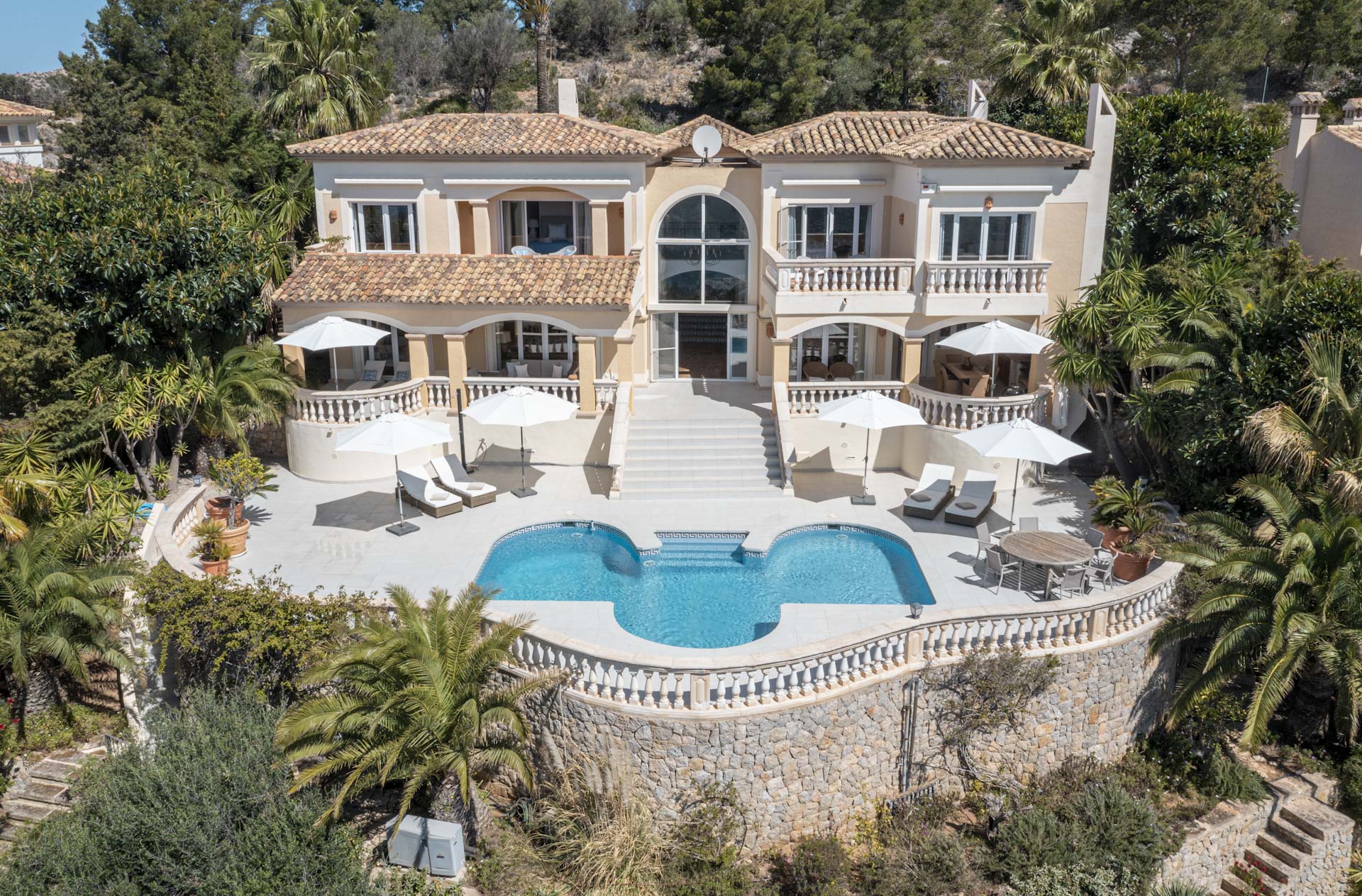 Villa Port Andratx villa view